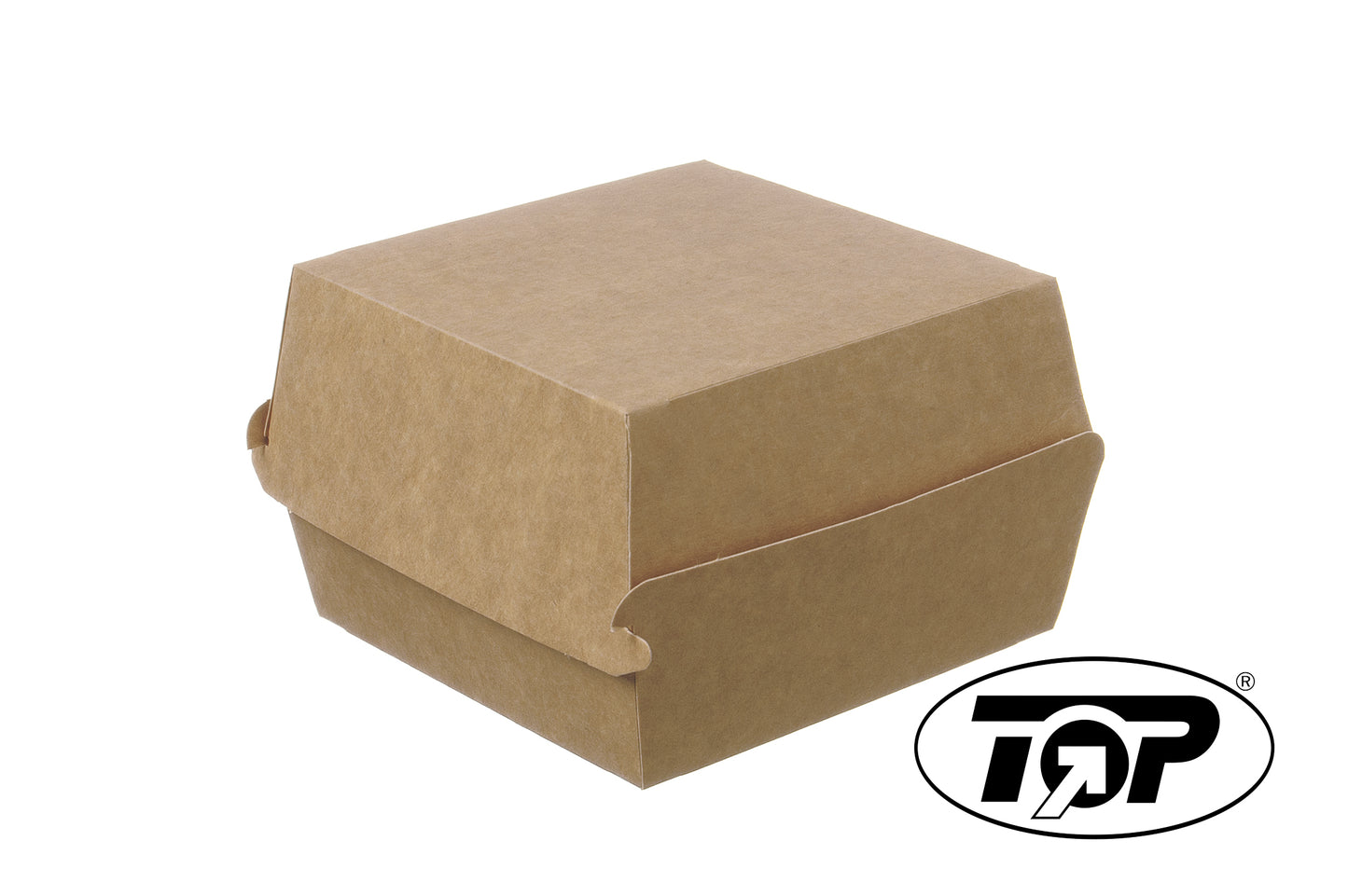 Hamburger Burger Box Pappe 110x110x80mm - 200 Stück