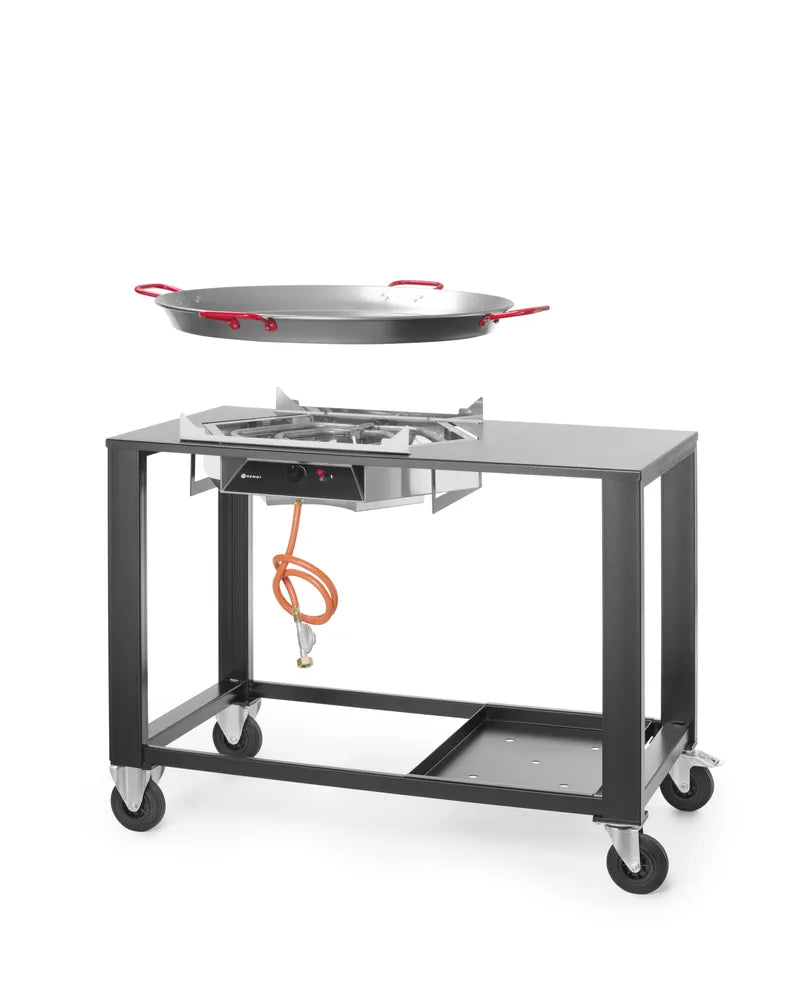 Gasgrill Fiesta XL, HENDI, 7kW, 1180x810x(H)1000mm