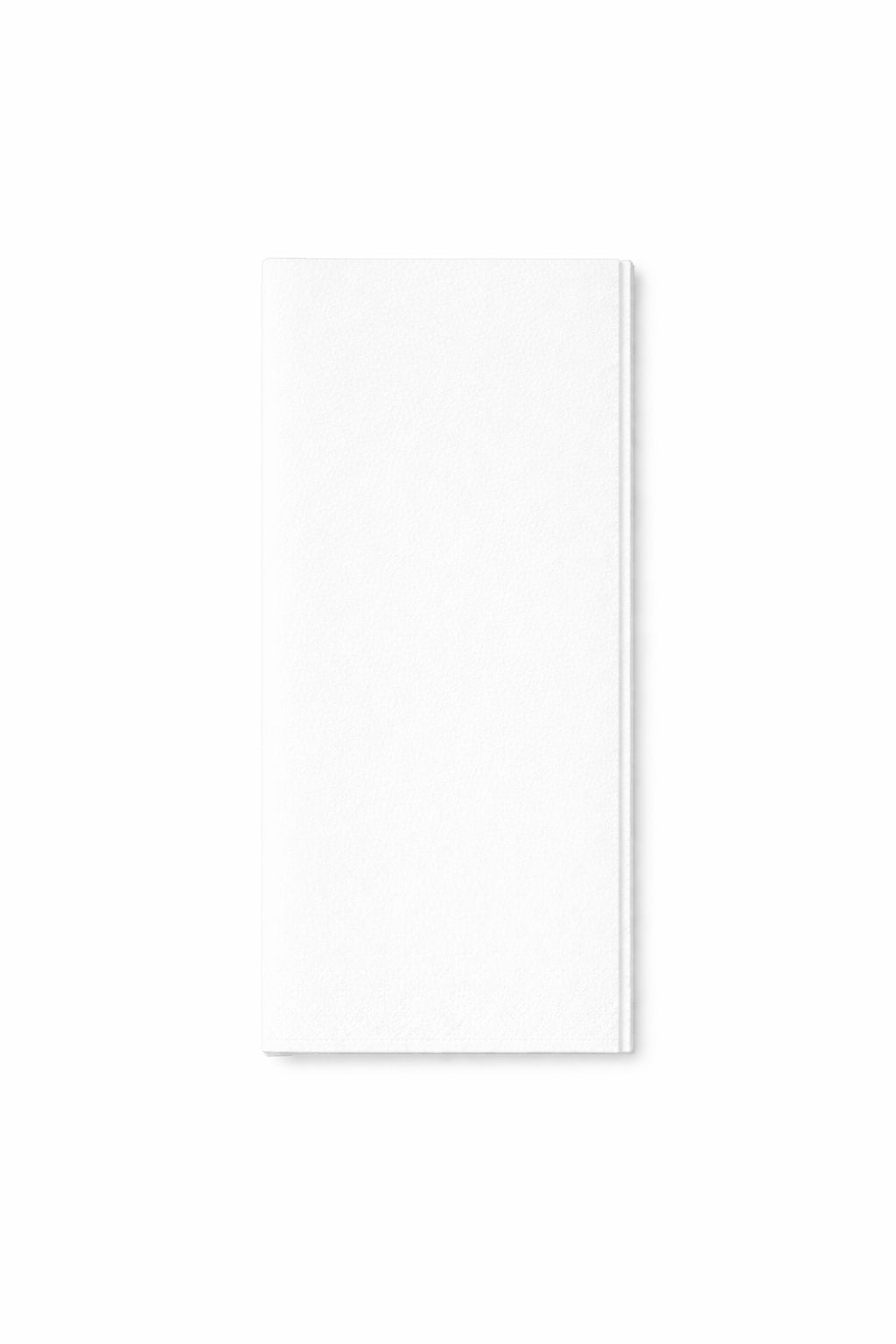 Prägeservietten 33x33cm 1-lagig 1/8 Falz Weiss - 4000 Stück
