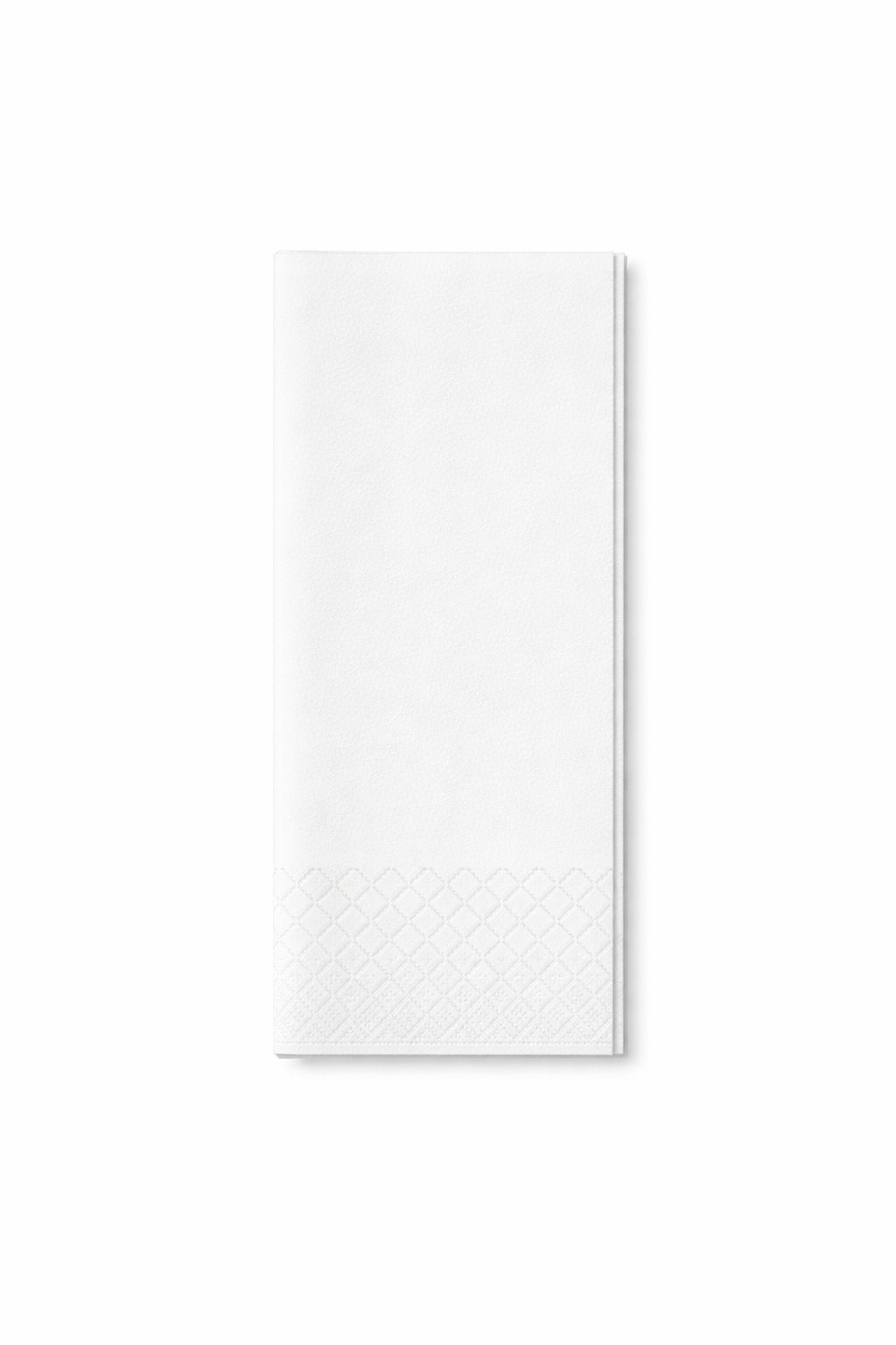 Servietten 33x33cm 3-lagig 1/8 Falz Weiss - 1600 Stück