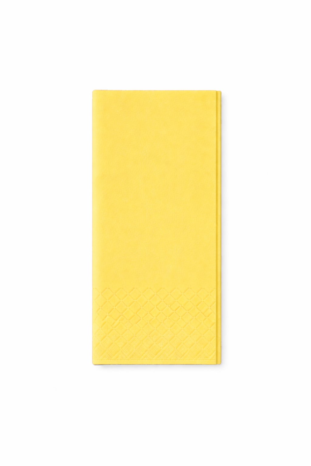 Servietten 33x33cm 3-lagig 1/8 Falz Gelb - 1600 Stück