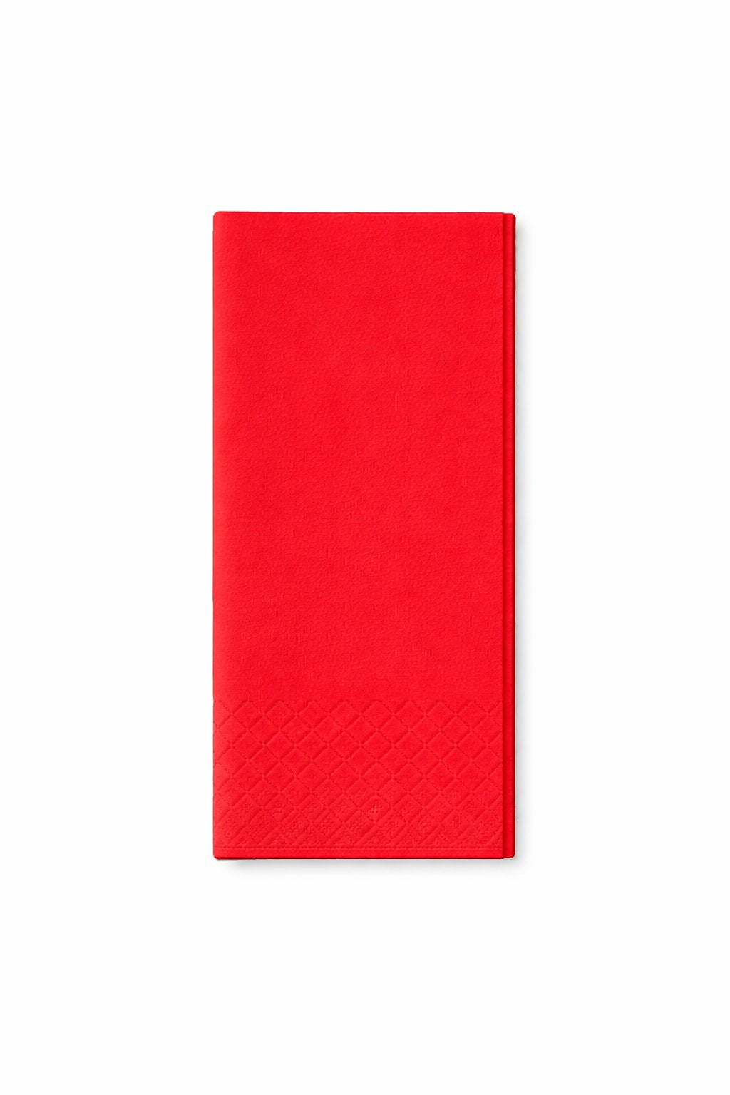 Servietten 33x33cm 3-lagig 1/8 Falz Rot - 1600 Stück