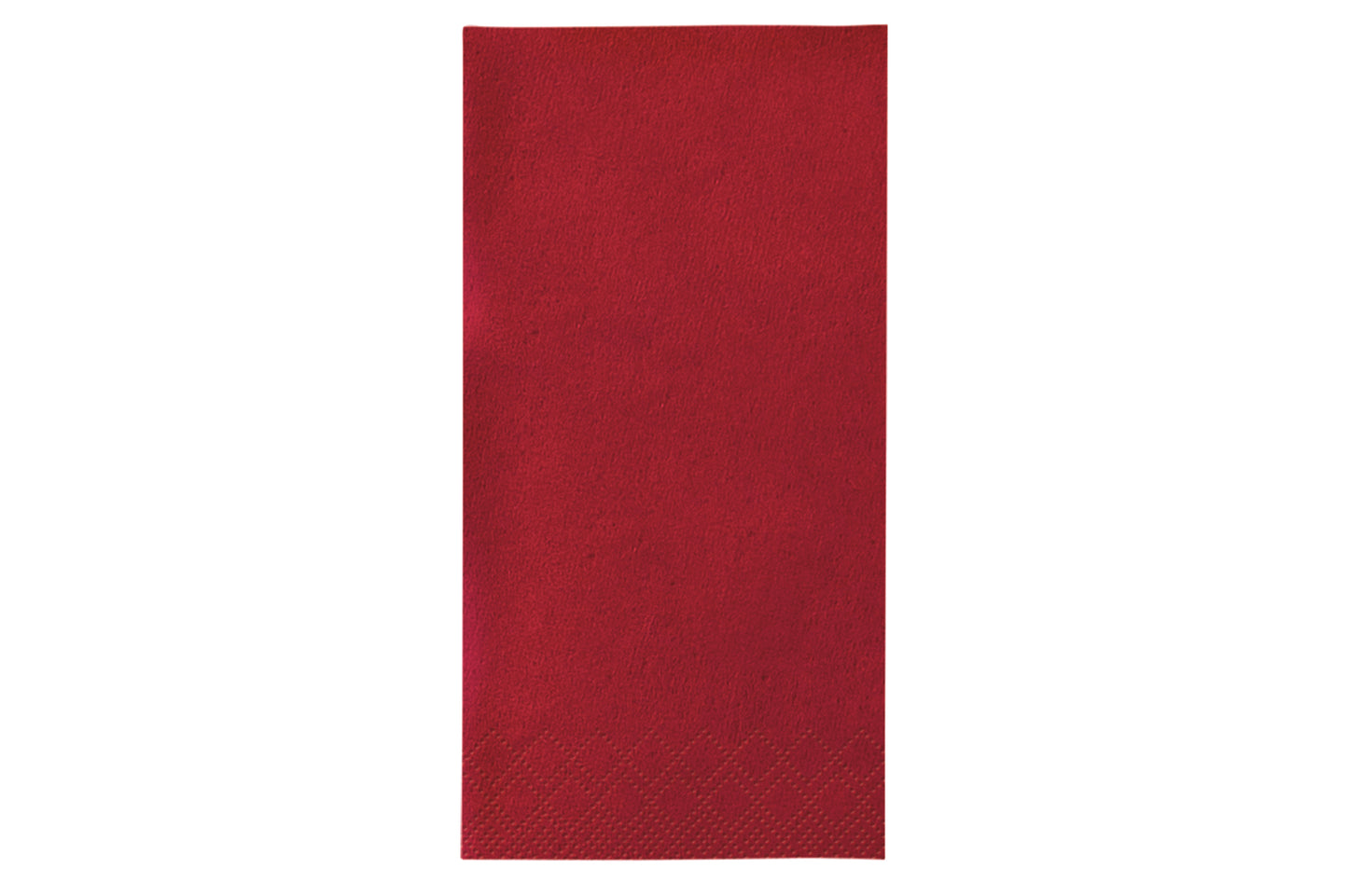 Serviette 40x40cm 3-lagig 1/8 Falz Bordeaux - 1600 Stück