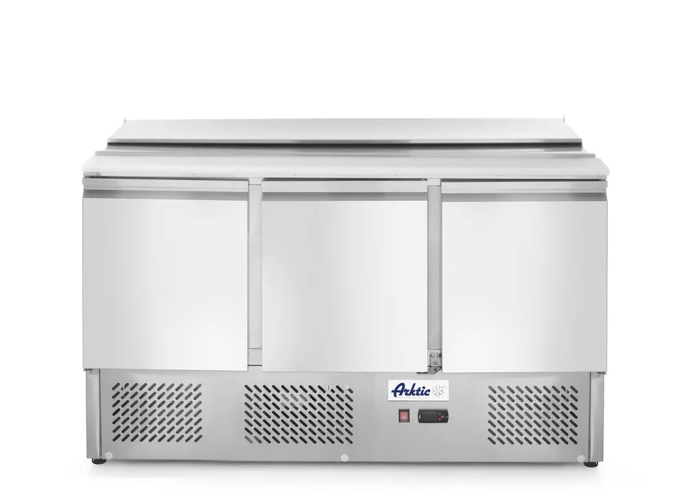 Saladette, dreitürig 380 L, Arktic, 230V/310W, 1390x702x(H)888mm