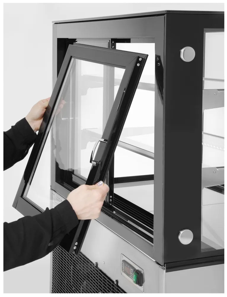 Kühlvitrine mit 2 Regalen, Arktic, 410L, 230V/490W, 1224x677x(H)1230mm