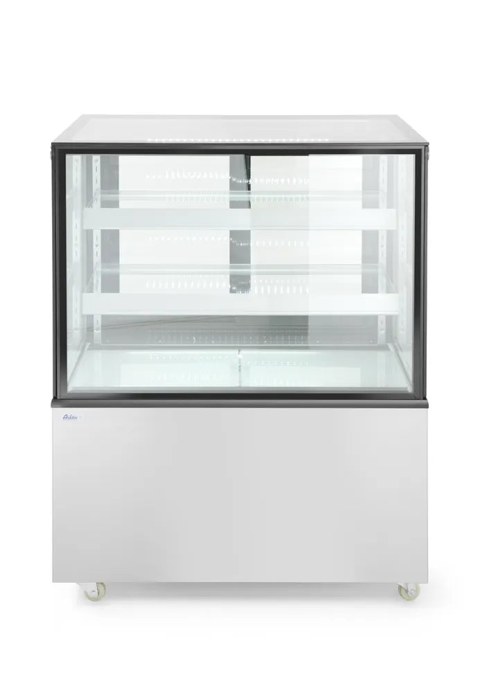 Kühlvitrine mit 2 Regalen, Arktic, 300L, 230V/480W, 994x677x(H)1230mm