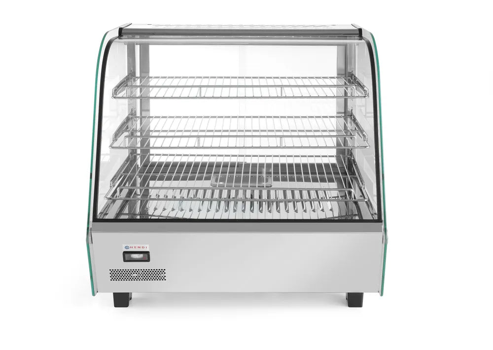 Beheiztes Thekendisplay, HENDI, 160 Liter, 230V/1500W, 885x570x(H)680mm