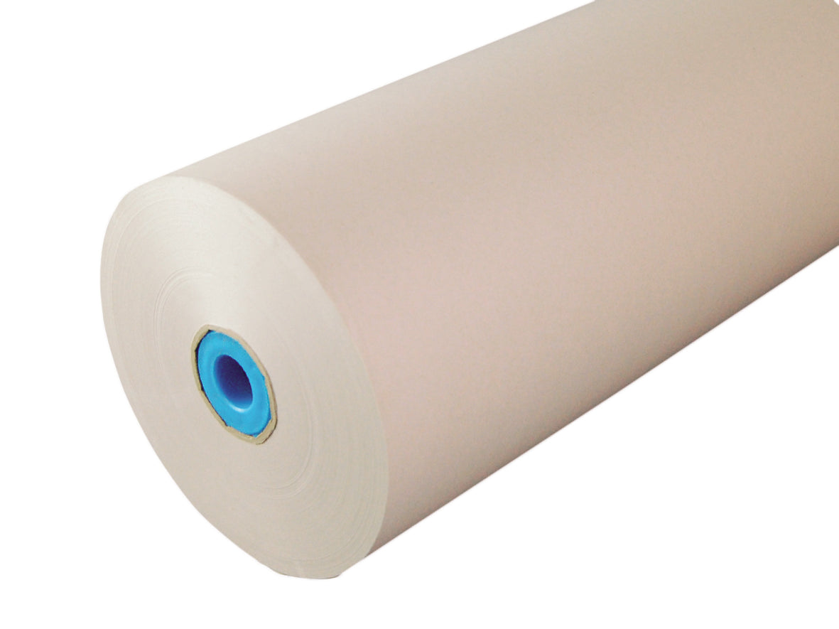 Einschlagpapier Bäckerseide Cellulose weiß 50cm - 1 Rolle