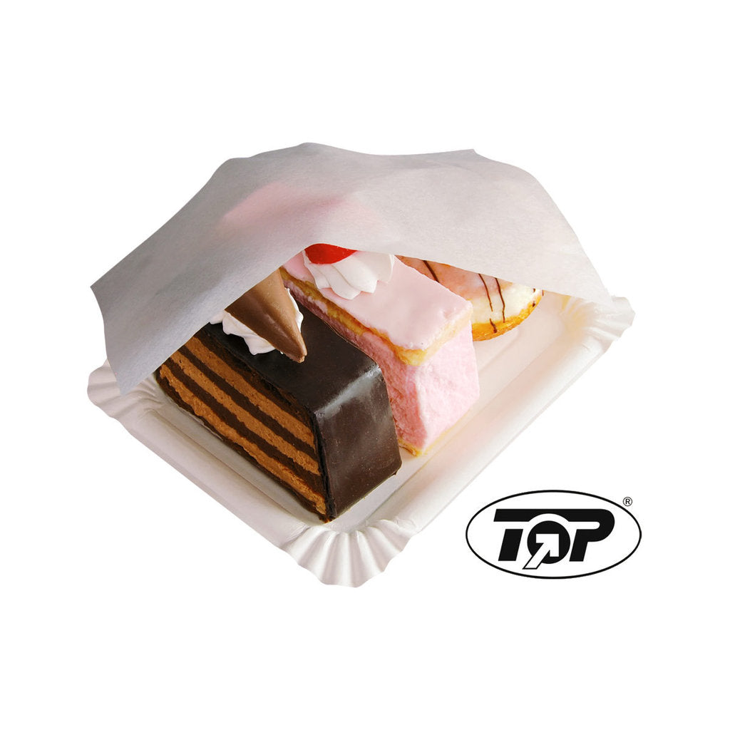 Sahne Abdeckpapier ALL NATURAL 18x24cm - 20000 Stück