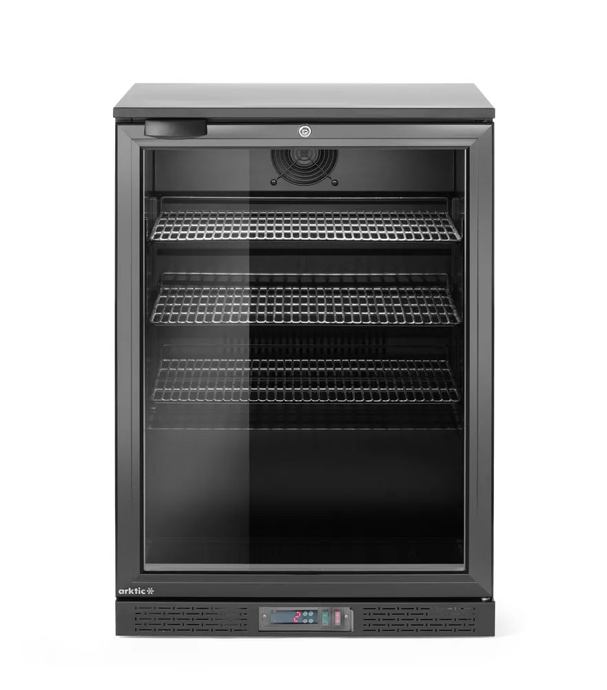 Bar-Kühlschrank eintürig, Arktic, 105L, Schwarz, 220-240V/120W, 600x530x(H)870mm