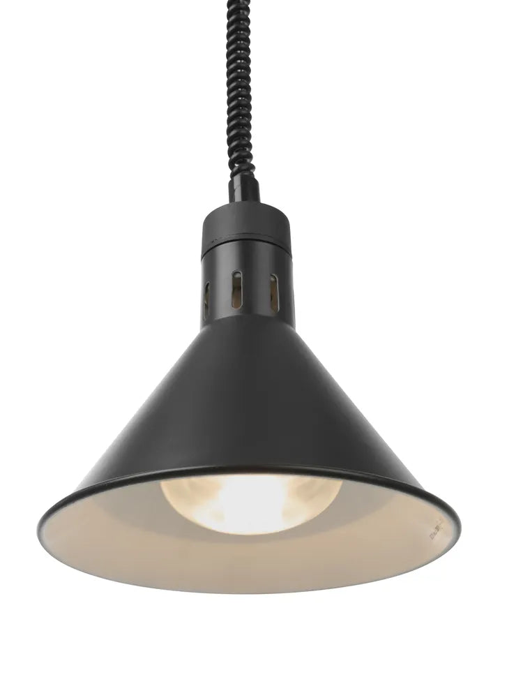 Höhenverstellbare Wärmelampe, konisch, HENDI, Weiß, 230V/250W, ⌀275x(H)250mm