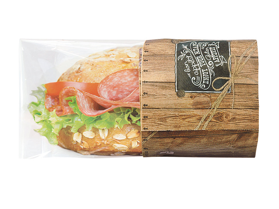 Snack-Bag Snackbeutel Enjoy Green 180x70x130mm - 1000 Stück