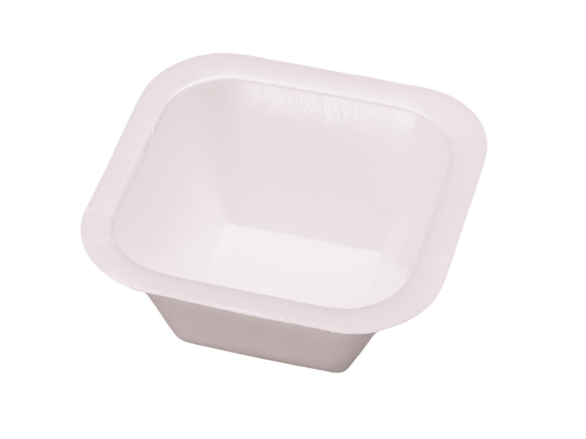 Siegelschalen XPS Nr. 611 ungeteilt 134x134x55 mm - 1200 Stück