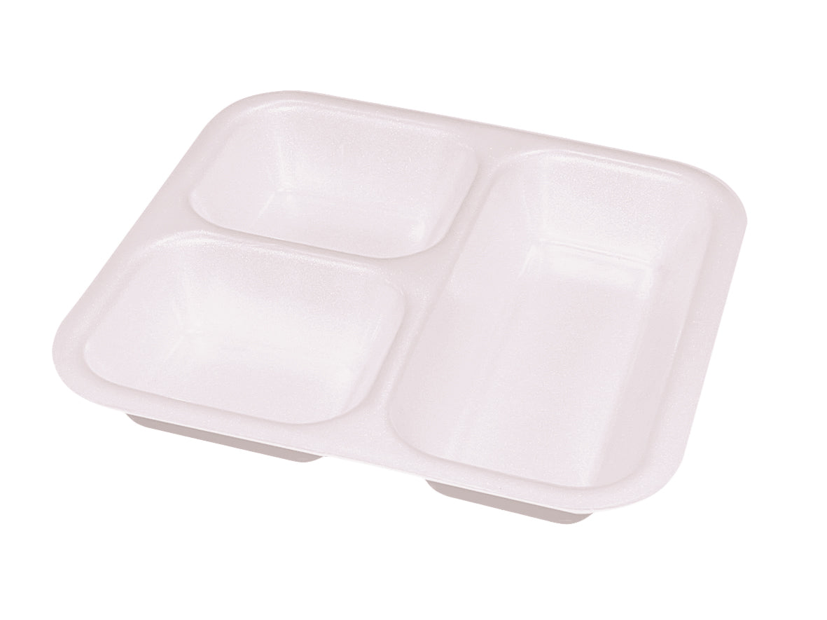 Siegelschalen XPS Nr. 612 3-geteilt 265x247x42 mm - 200 Stück