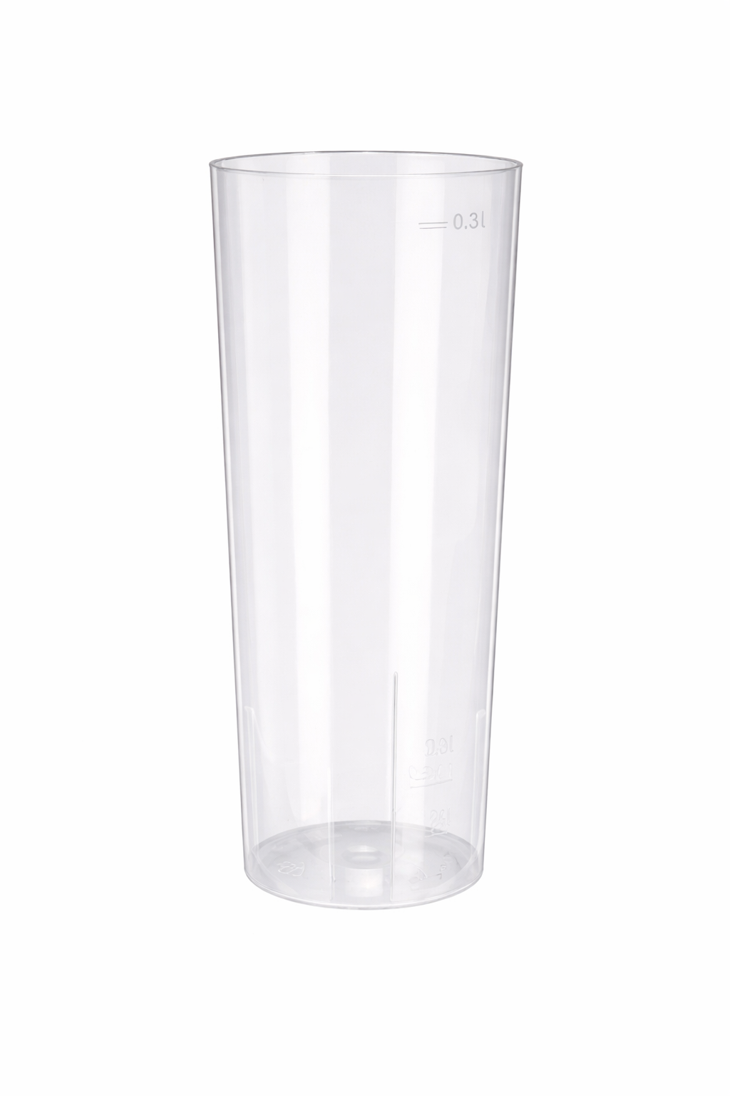 Mehrweg Trinkbecher Longdrink 0,3l transparent - 500 Stück