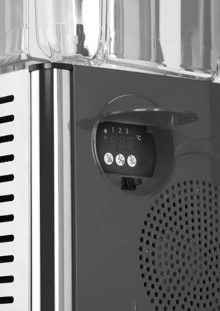 Saftspender 2x12L, Arktic, 24L, 230V/370W, 485x415x(H)645mm