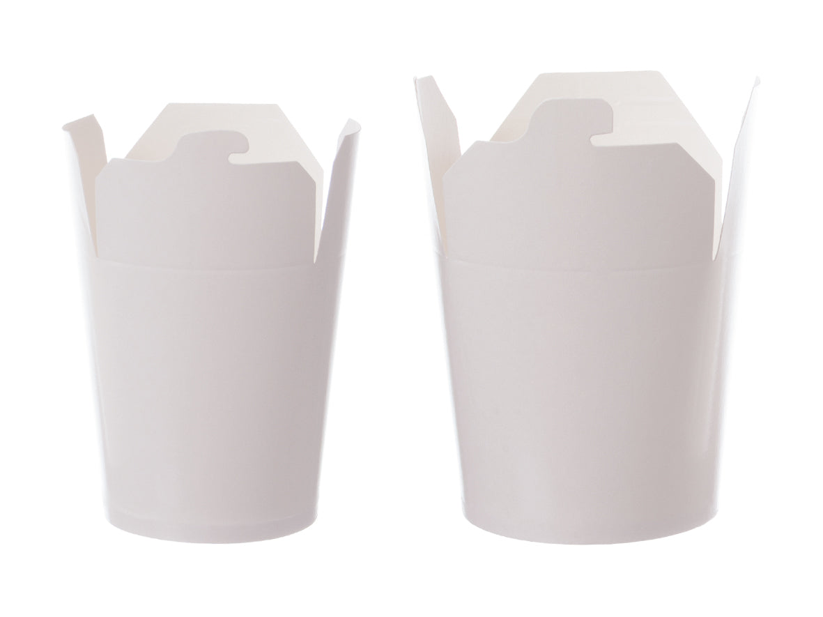 Snackbox Nudelbox Asiabox weiss 470ml - 500 Stück