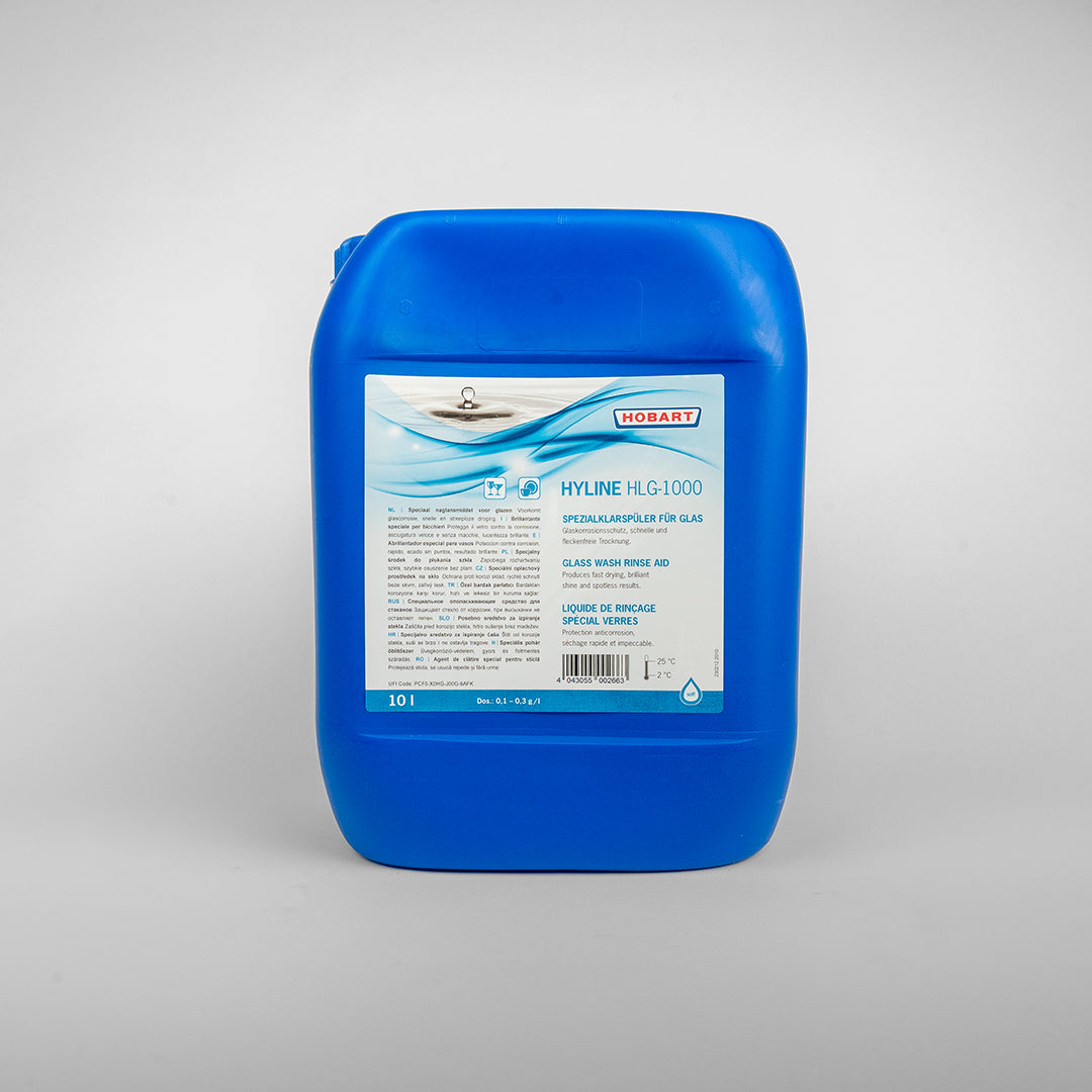 Hobart HYLINE Klarspüler HLG 1000 10L Flüssigklarspüler für Gläser