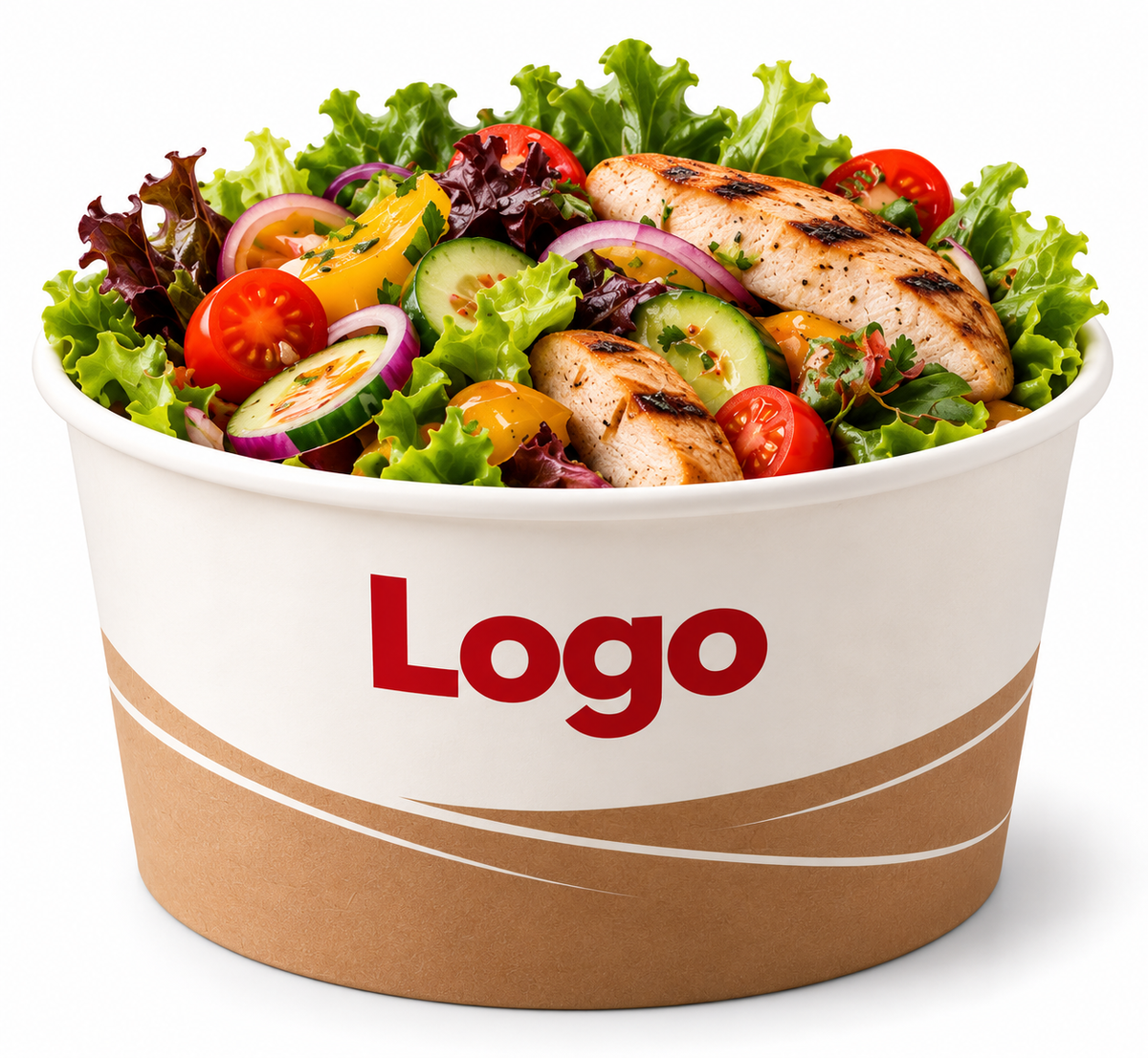 Food Bucket 3000ml Logo