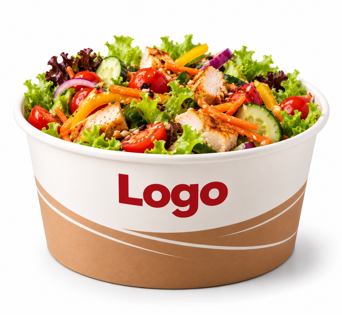 Bowl Salatschale 750ml Logo