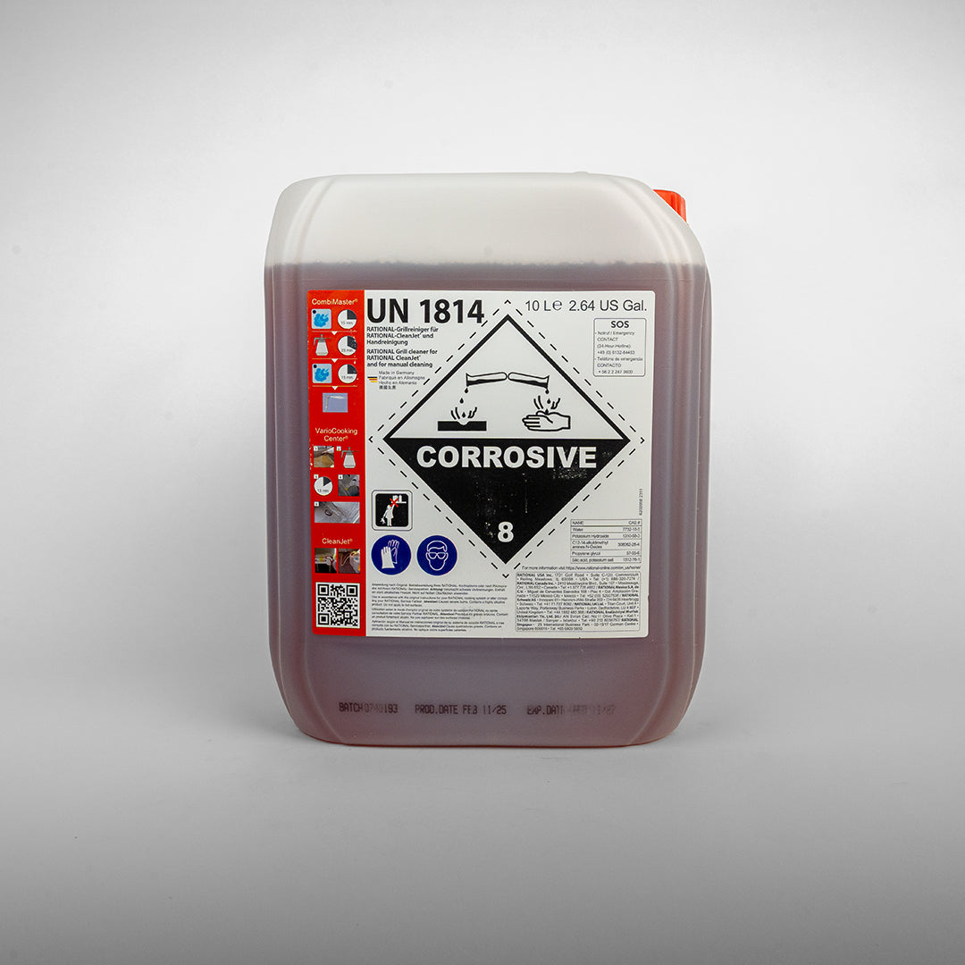 Rational/Wiesheu Grill- und Spezialreiniger mit CleanJet 10 L Kanister für Cm und CPC