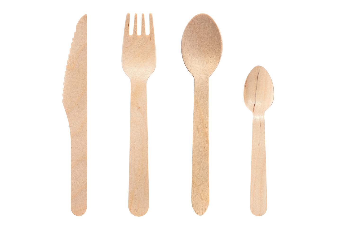 Holz Kaffeelöffel gewachst 11cm - 2000 Stück