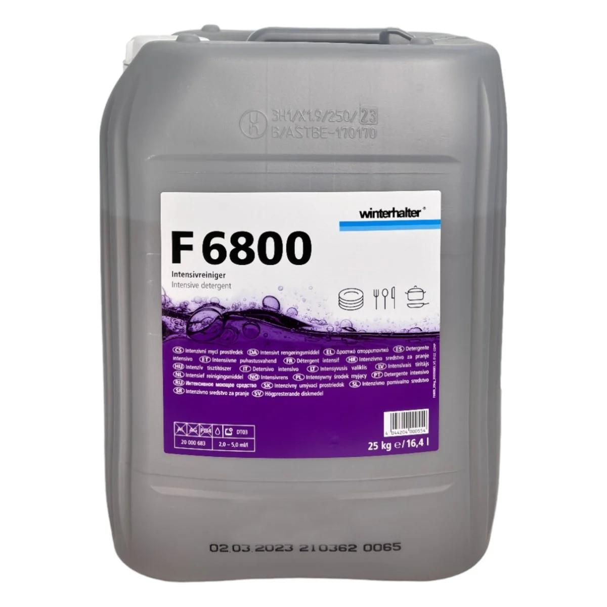 Winterhalter Intensivreiniger F6800 25 kg