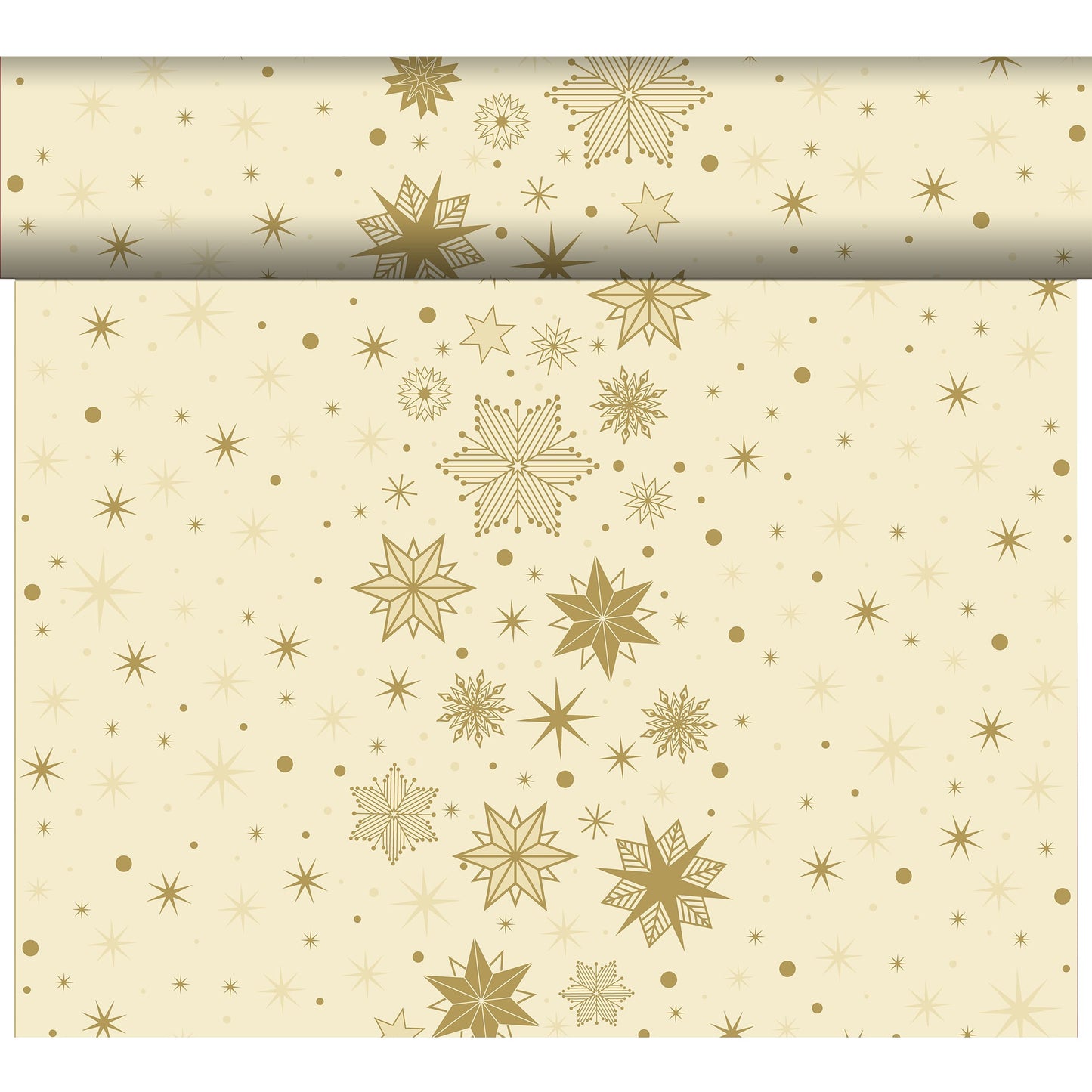 Dunicel Bio Tischläufer 24mx40cm Stargazing Cream - 80 Abschnitte