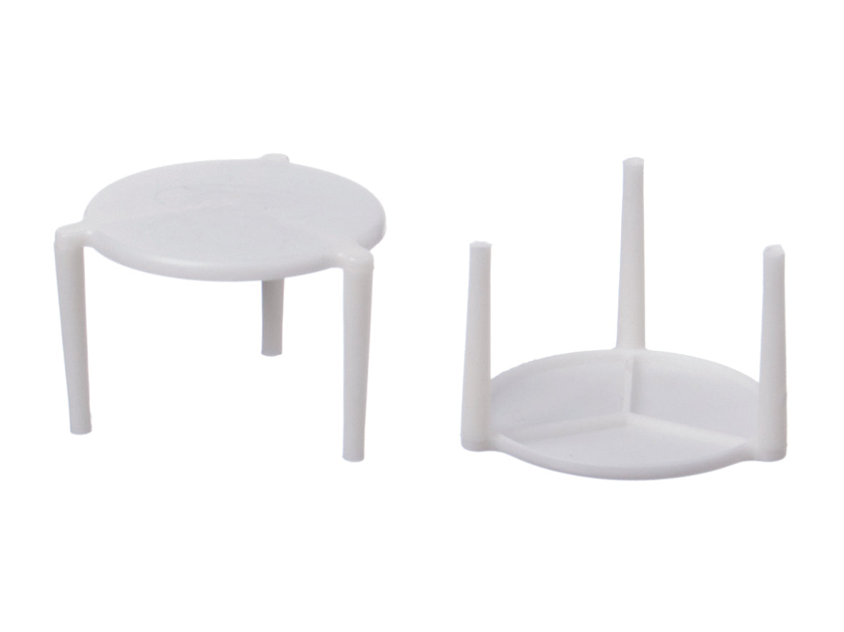 Pizza Abstandshalter weiß PP 3cm - 2000 Stück