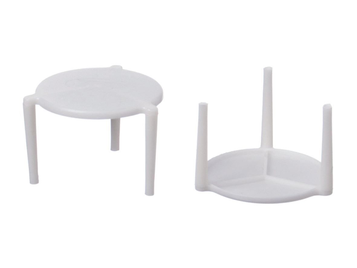 Pizza Abstandshalter weiß PP 3cm - 2000 Stück