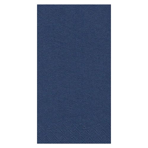 Servietten 33x33cm 2-lagig 1/8 Falz Blau - 1500 Stück