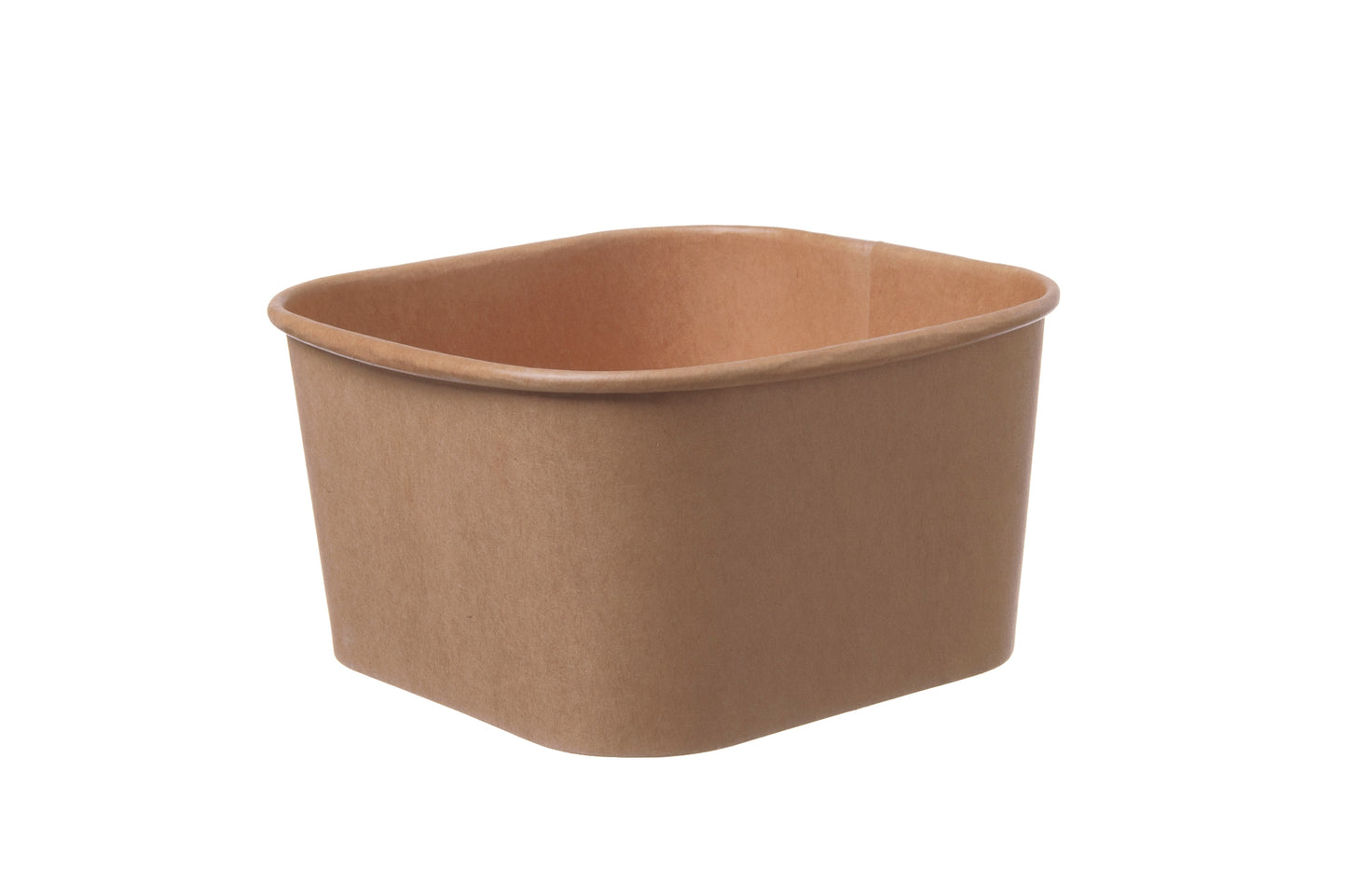 Salatschale quadratisch 750ml 130x130x60mm inkl. Deckel - 300 Stück