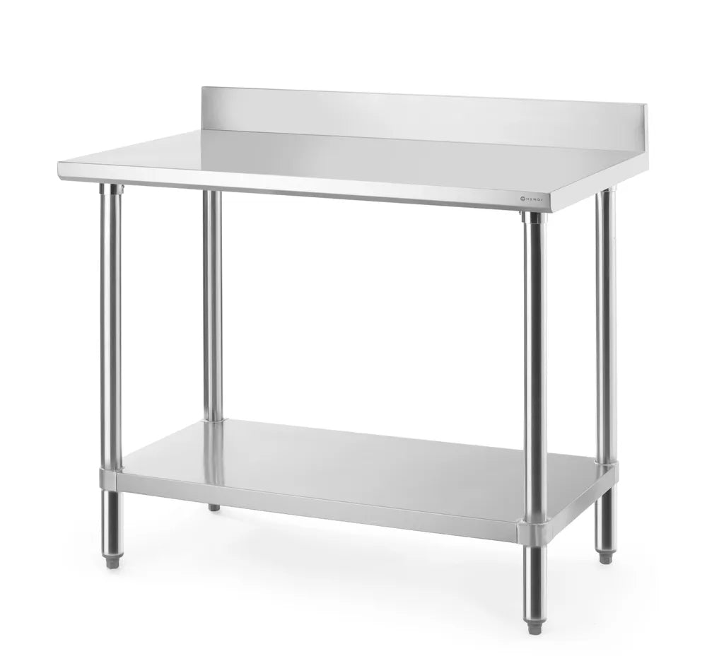 Arbeitstisch mit Aufsatz, HENDI, Budget Line, 1200x600x(H)950mm