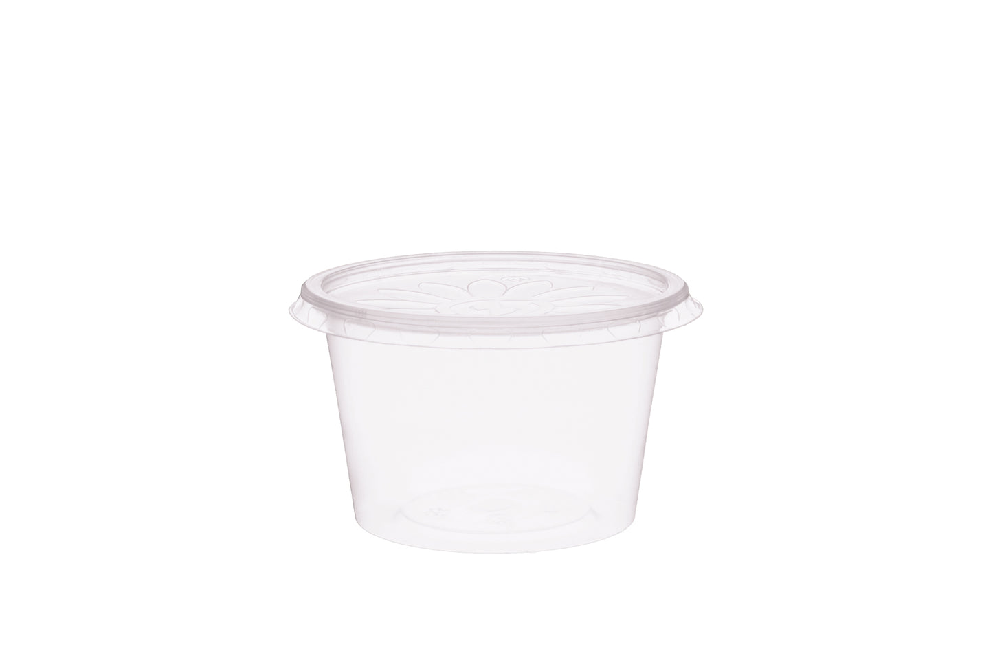 Dressingbecher rund 100ml mit Deckel 72x44mm - 1000 Stück