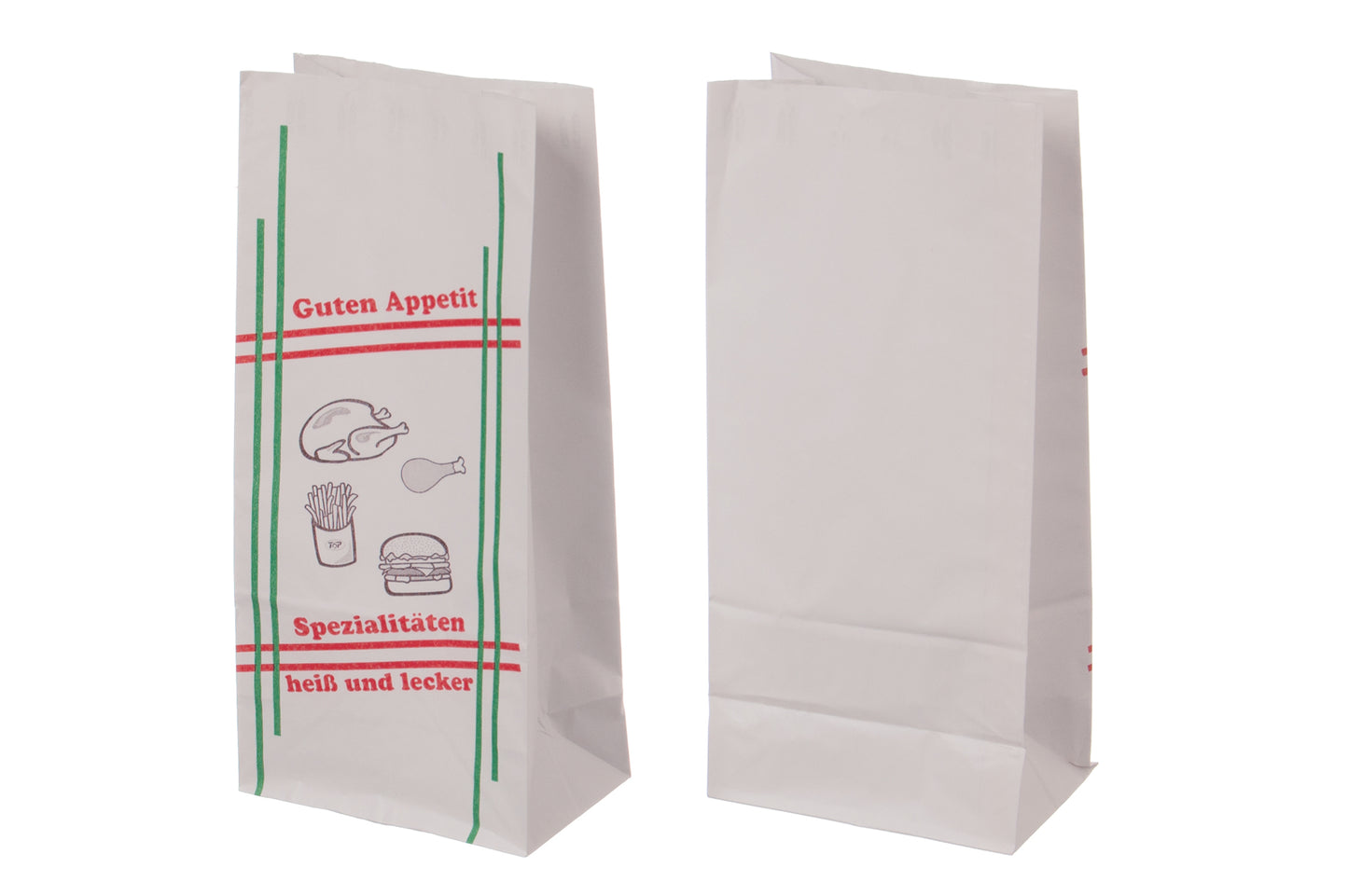 Hähnchenbeutel 1/2 Guten Appetit 3-lagig 105x60x230mm - 1000 Stück