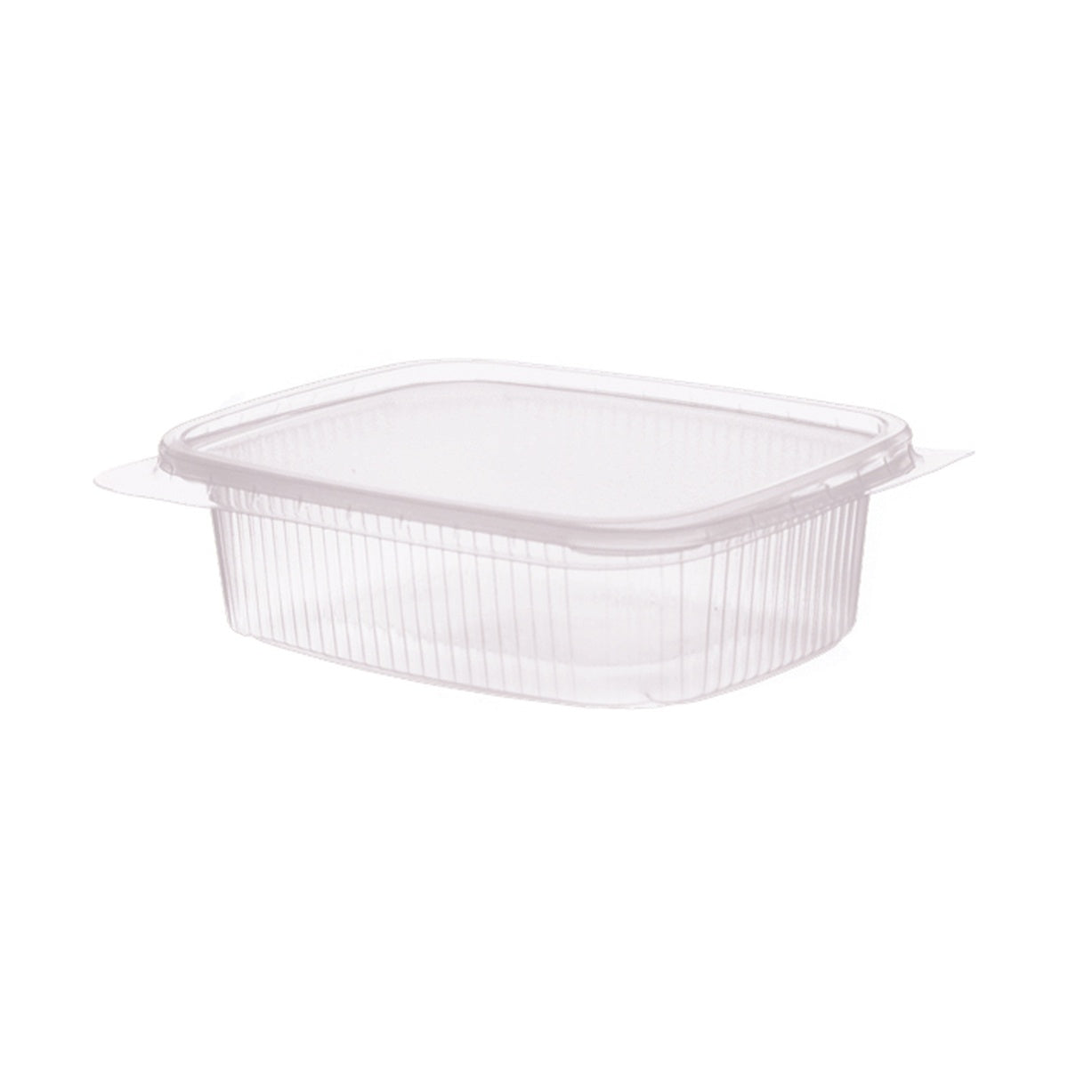 Verpackungsbecher eckig PP 125ml mit Deckel 108x82x28mm - 1000 Stück
