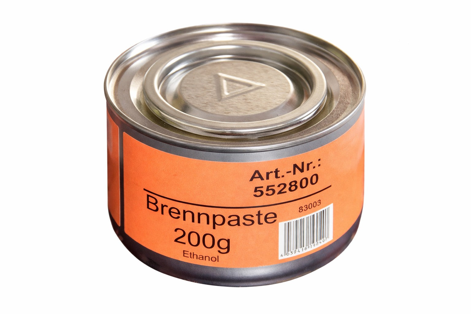 Sicherheits-Brennpaste 200g Dose – 72 Stück – AIOGastro