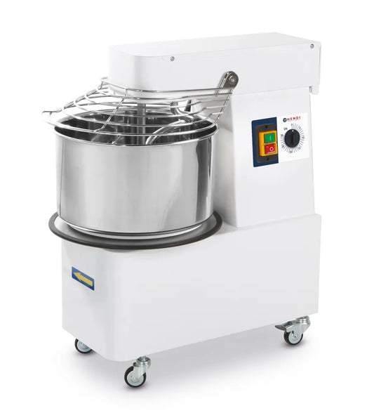 Spiralmixer mit festem Kopf und Schüssel, HENDI, 35 kg/h, 10L, 230V/370W, 240x590x(H)575mm