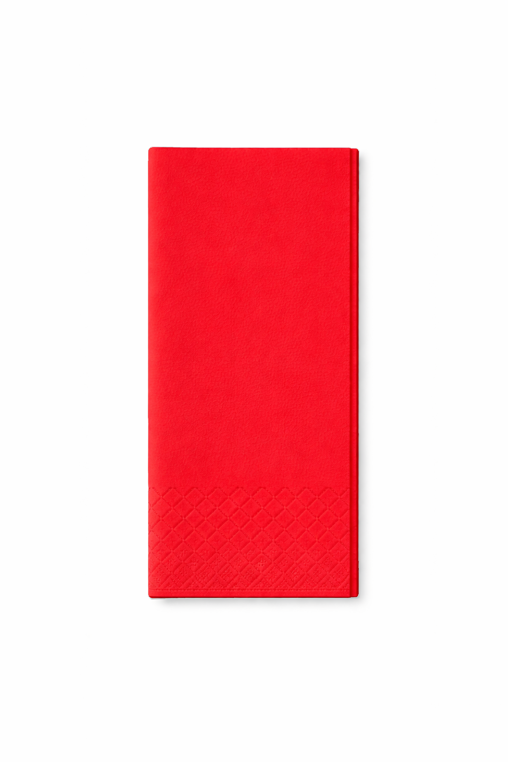 Servietten 40x40cm 3-lagig 1/8 Falz Rot - 1600 Stück