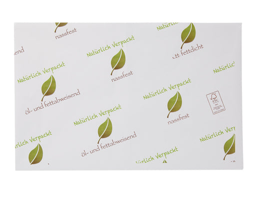 Einschlagpapier Biofrisch NATÜRLICH 1/4 37,5x50cm - 12,5kg
