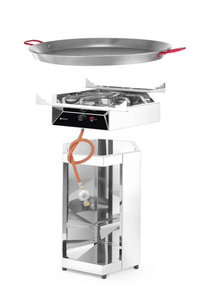 Gasgrill Fiesta 800, HENDI, 7kW, 800x800x(H)900mm