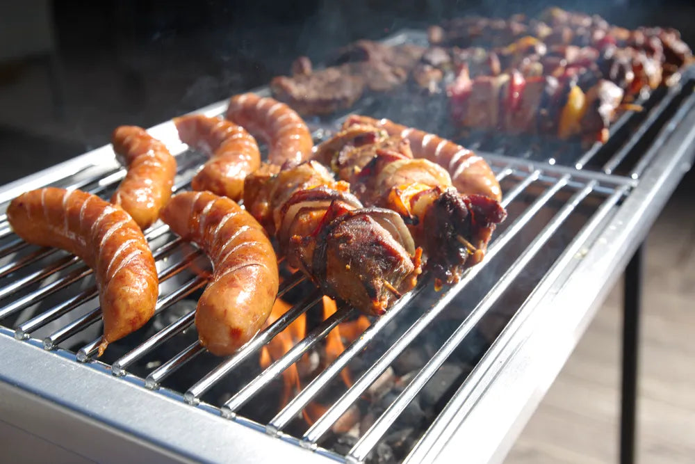 Holzkohlegrill Patio, HENDI, 770x380x(H)760mm