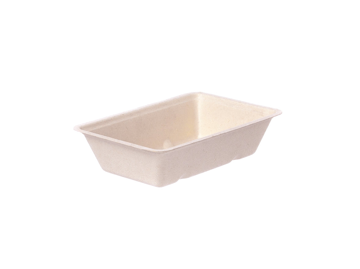 Snackschale Bagasse A9 144x97x35mm - 800 Stück