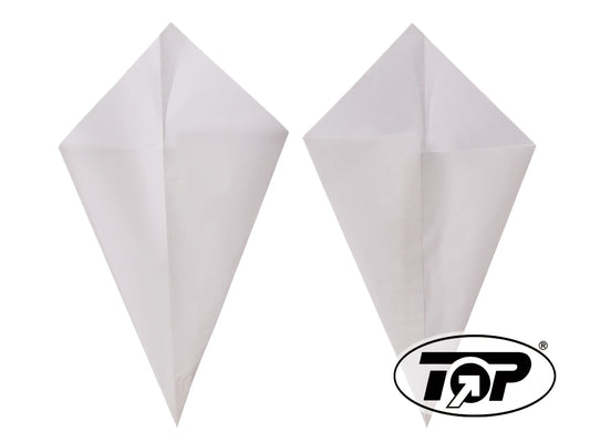 Spitztüte 1/4 Nr. 96 weiß 23x23cm - 1000 Stück