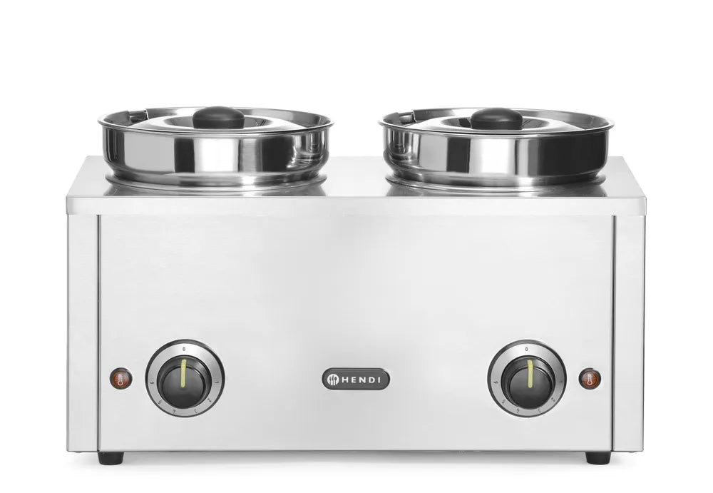 Thermosystem, doppelt, HENDI, 8L, 220-240V/400W, 506x312x(H)298mm