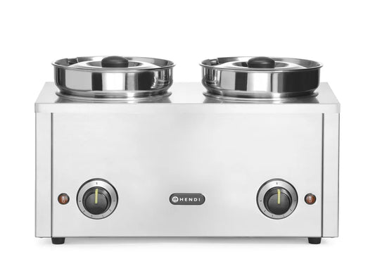 Thermosystem, doppelt, HENDI, 8L, 220-240V/400W, 506x312x(H)298mm