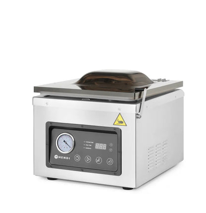 Vakuumkammer-Verpackungsmaschine, HENDI, Profi Line, Dichtungsband: 300 mm, 230V/950W, 367x425x(H)364mm