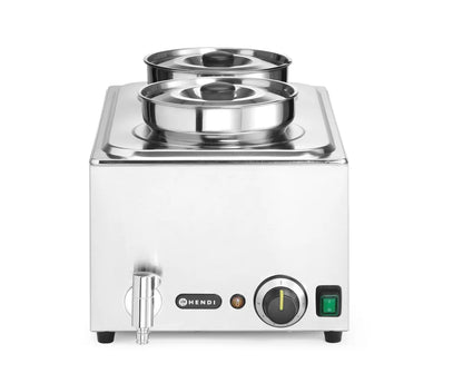 Set: Bain-Marie Ranger + 2x 4L Container mit Deckel, HENDI, 8L, 220-240V/1000W, 604x332x(H)315mm
