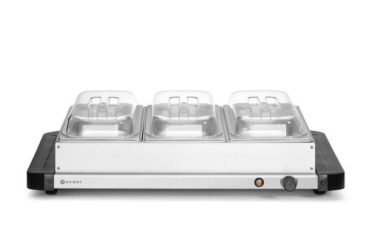 Speisenwärmer, HENDI, 220-240V/400W, 657x381x(H)161mm