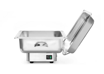 Chafing dish elektrisch Pollina, HENDI, Profi Line, 9L, Silber, 230V/900W, 587x440x(H)273mm